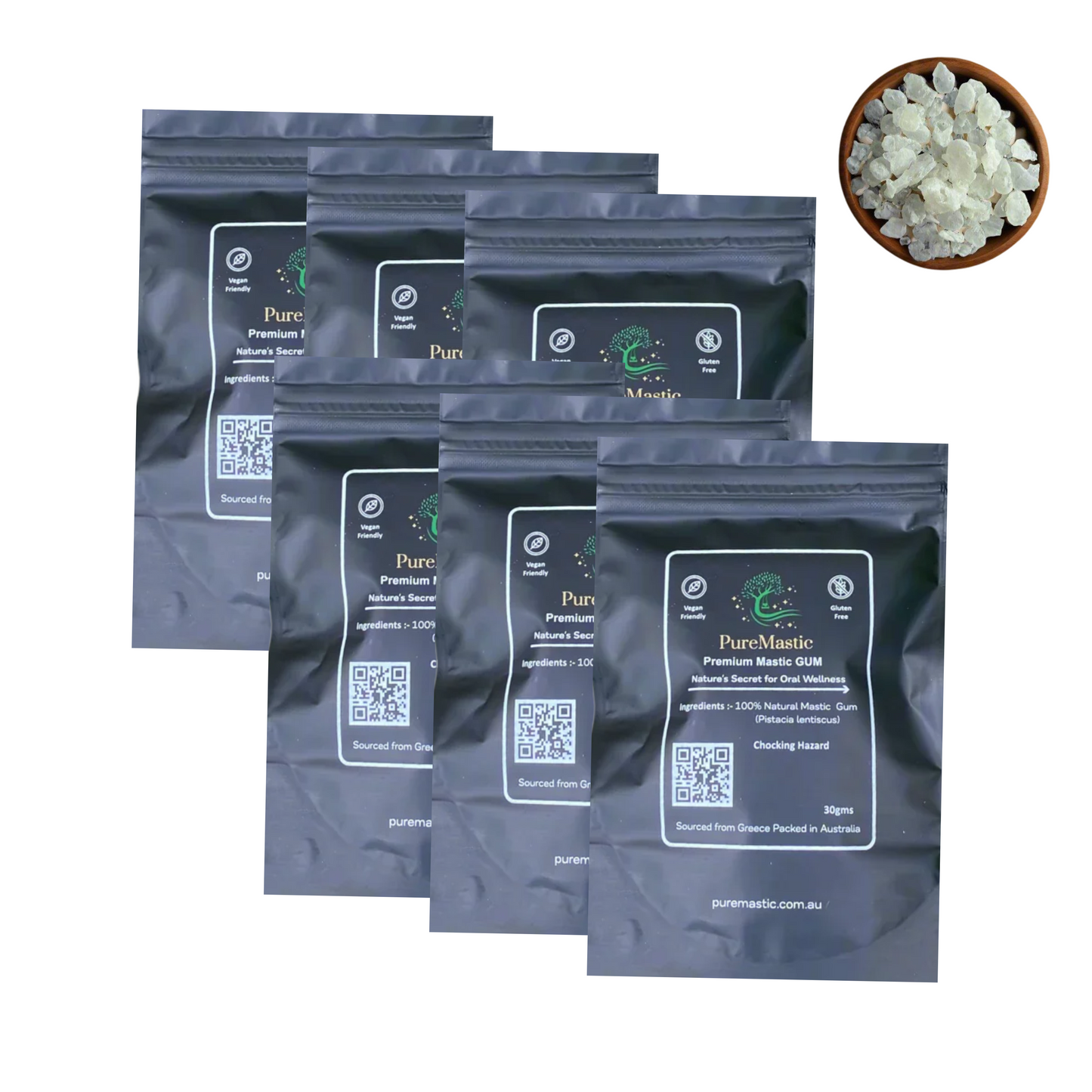 PureMastic Gum Hexapack